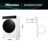 Lavadoras – Secadoras WD5I8043BWF – Lavasecadora De Libre Instalación, A-30%  (ECO 40-60ºC), 8 kg/5 kg , 1400 rpm, Blanco